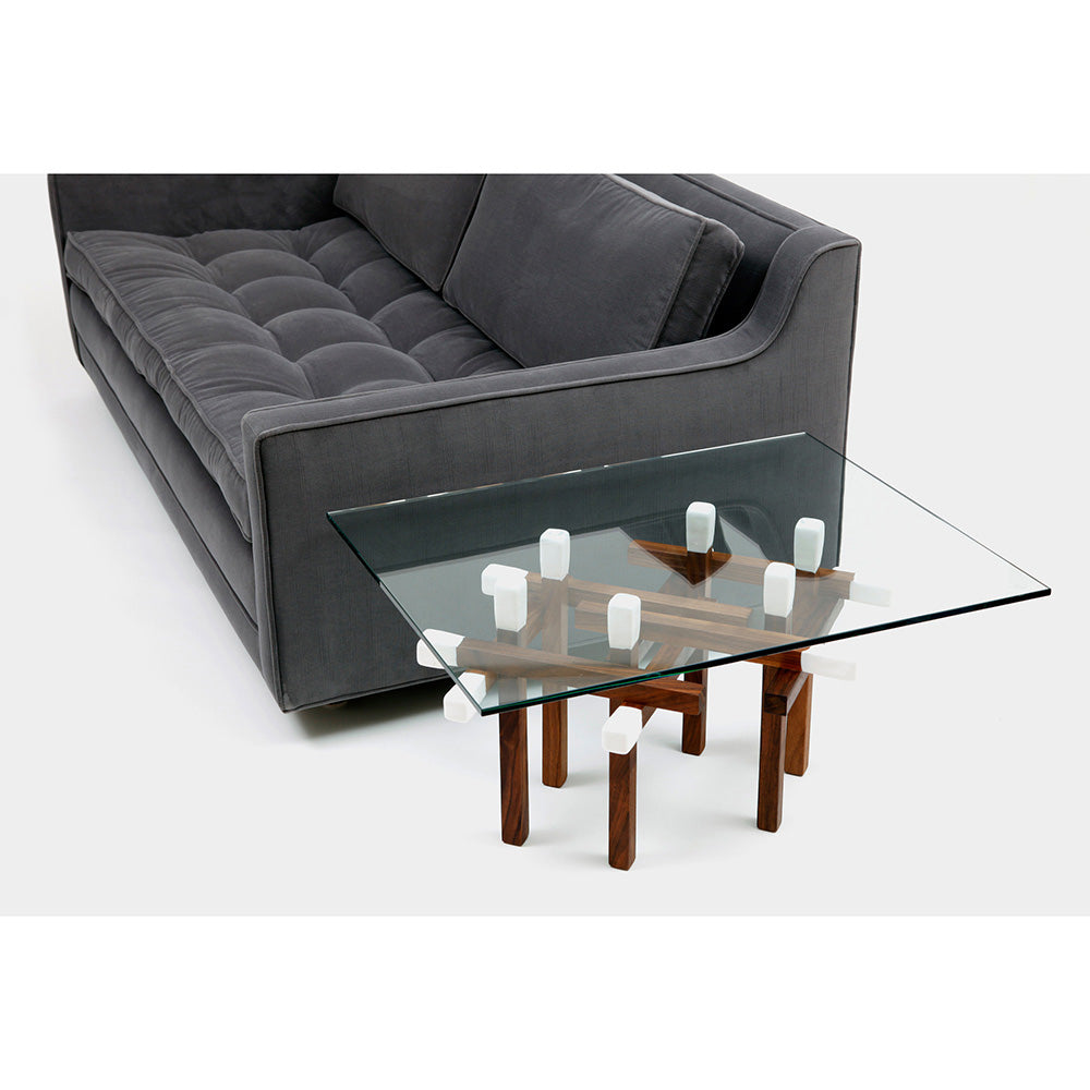 Up Two Seat Sofa - Flannel