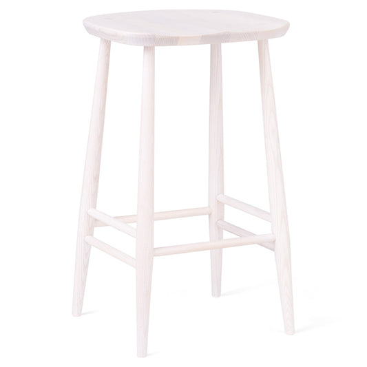 Utility Bar Counter Stool - Off White