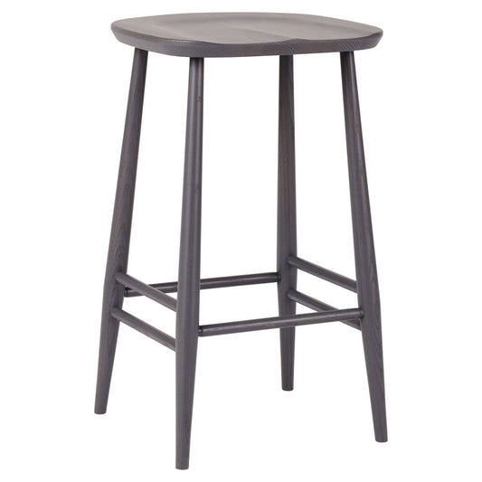 Utility Bar Counter Stool - Warm Gray