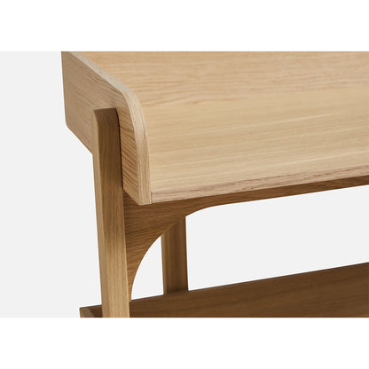 Utility Shelf - White Pigmented Oak