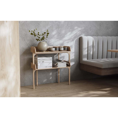 Utility Shelf - White Pigmented Oak