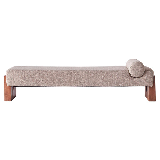 V Daybed - Gray Boucle