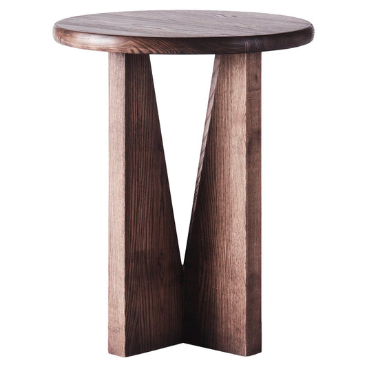 V Side Table - Stained Ash