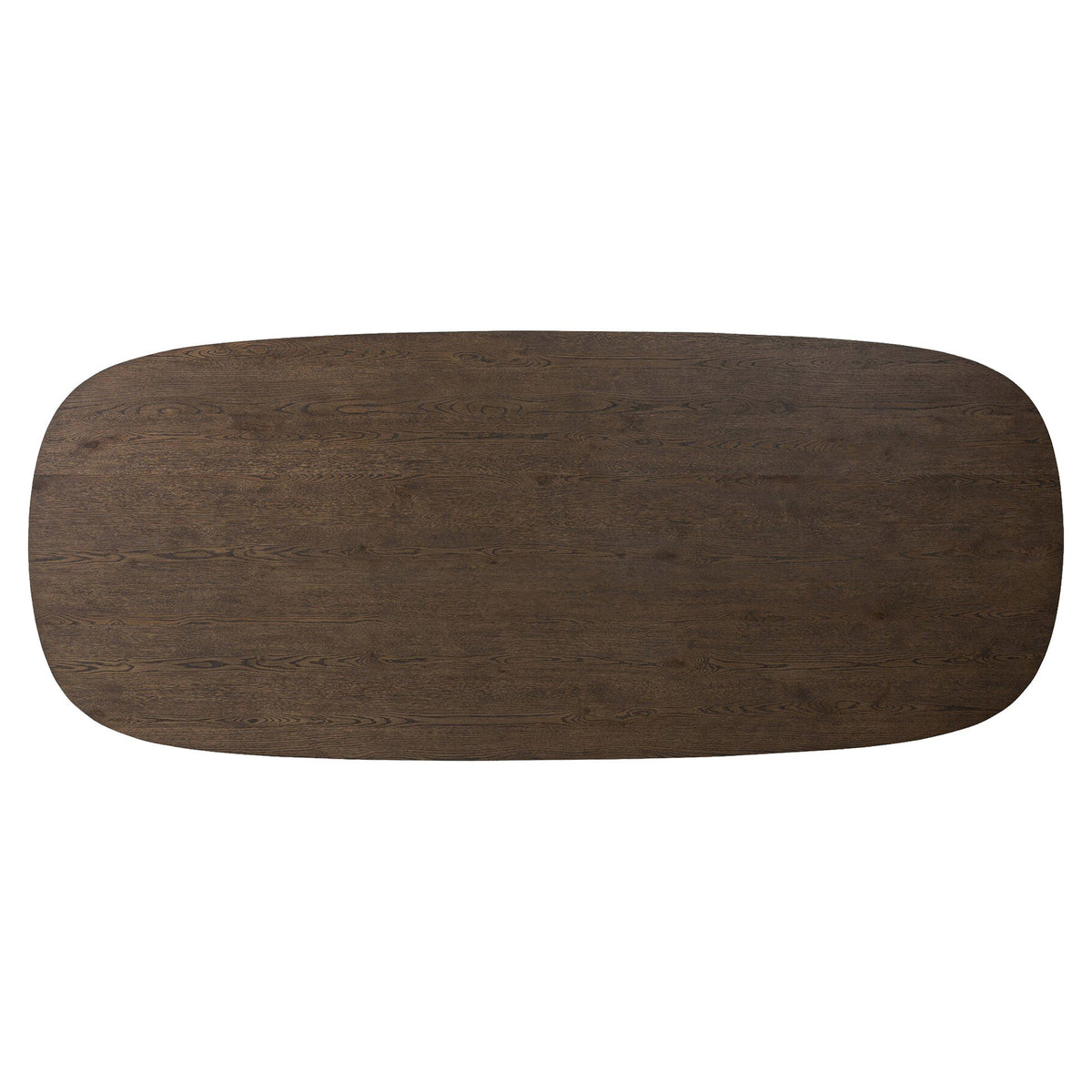 Valen Dining Table - Rustic Brown Oak Veneer
