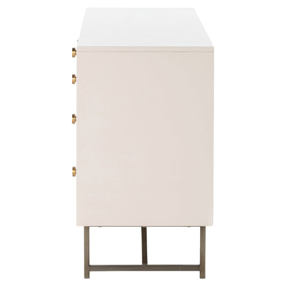 Van 7 Drawer Dresser - Matte Alabaster