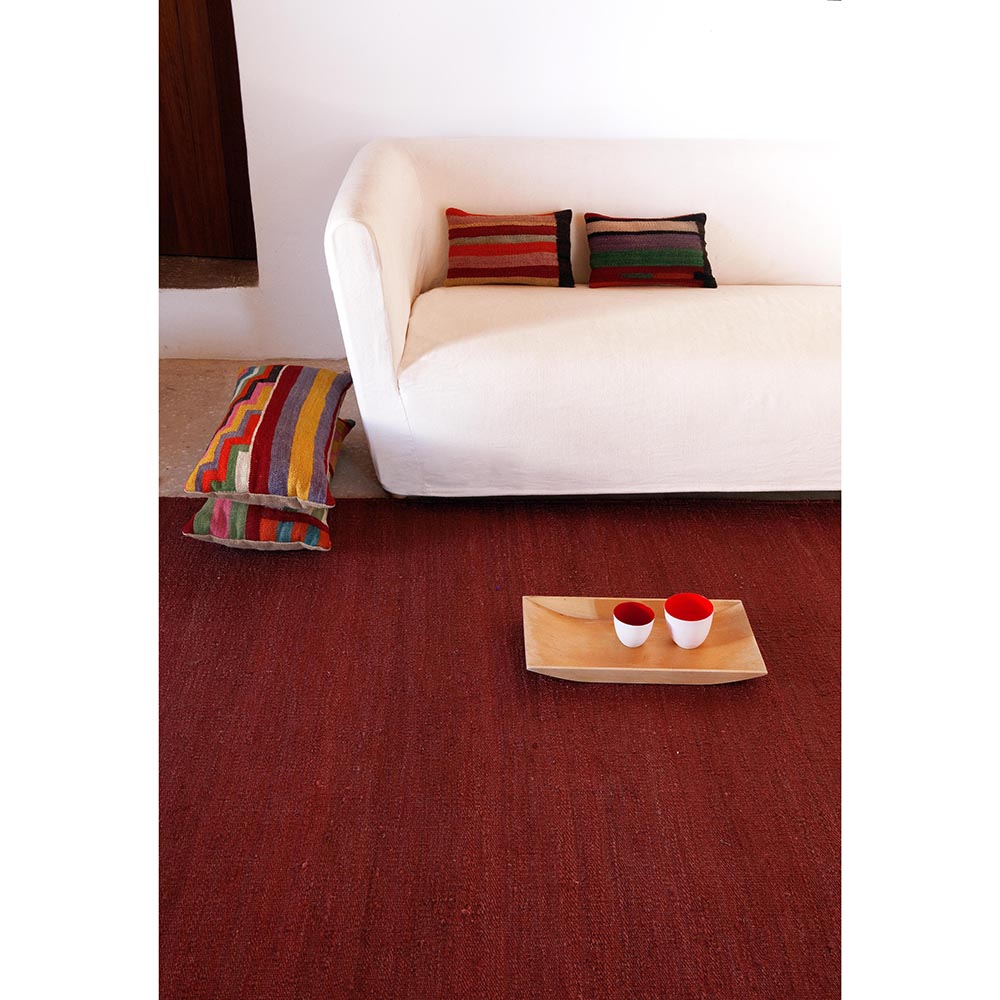 Vegetal Rug - Garnet