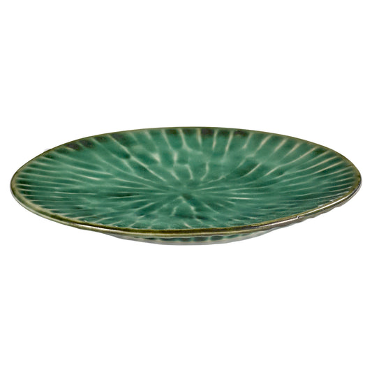 Verde Lanza Green Dessert Plate Set of 4