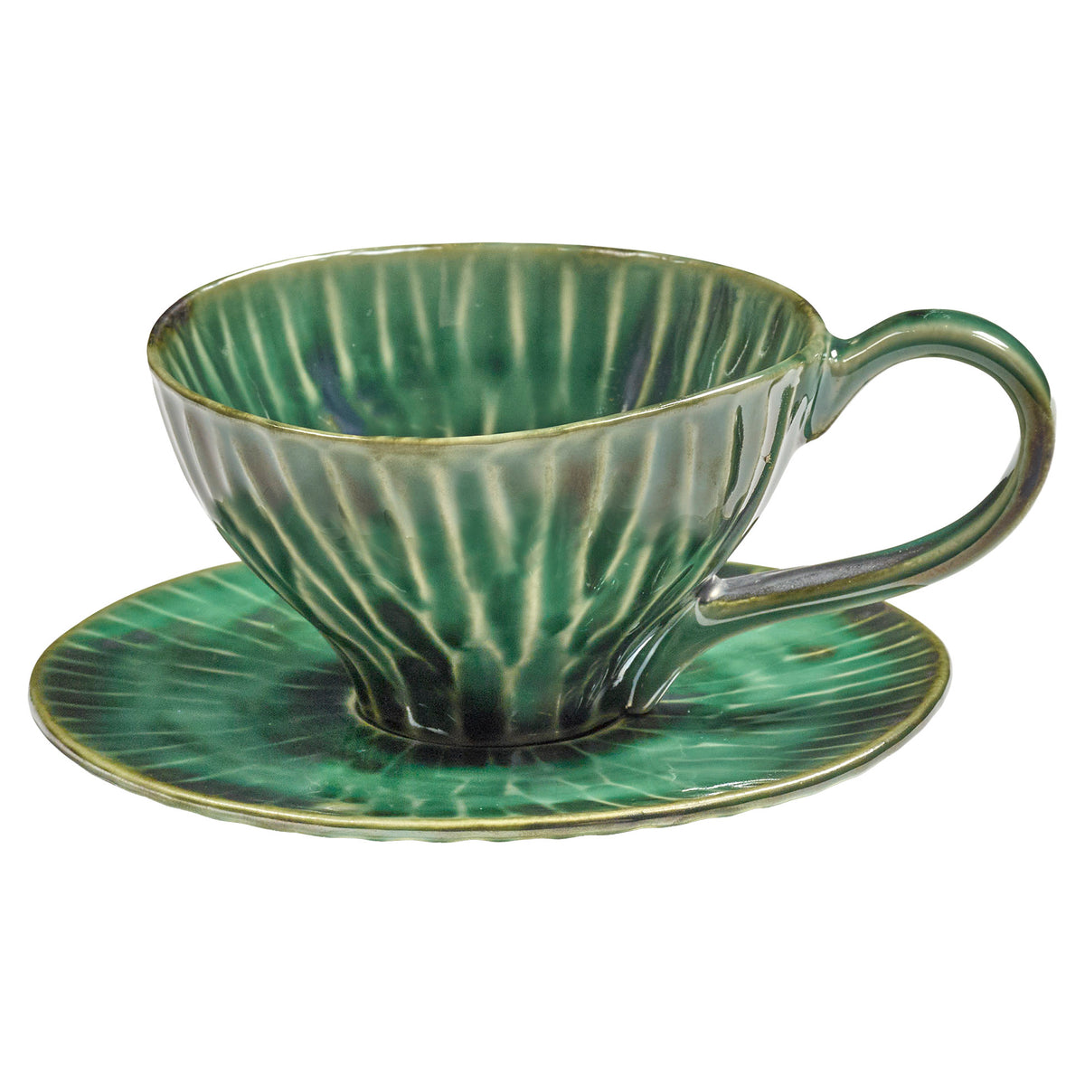 Verde Lanza Green Cappuccino Cup Set of 4