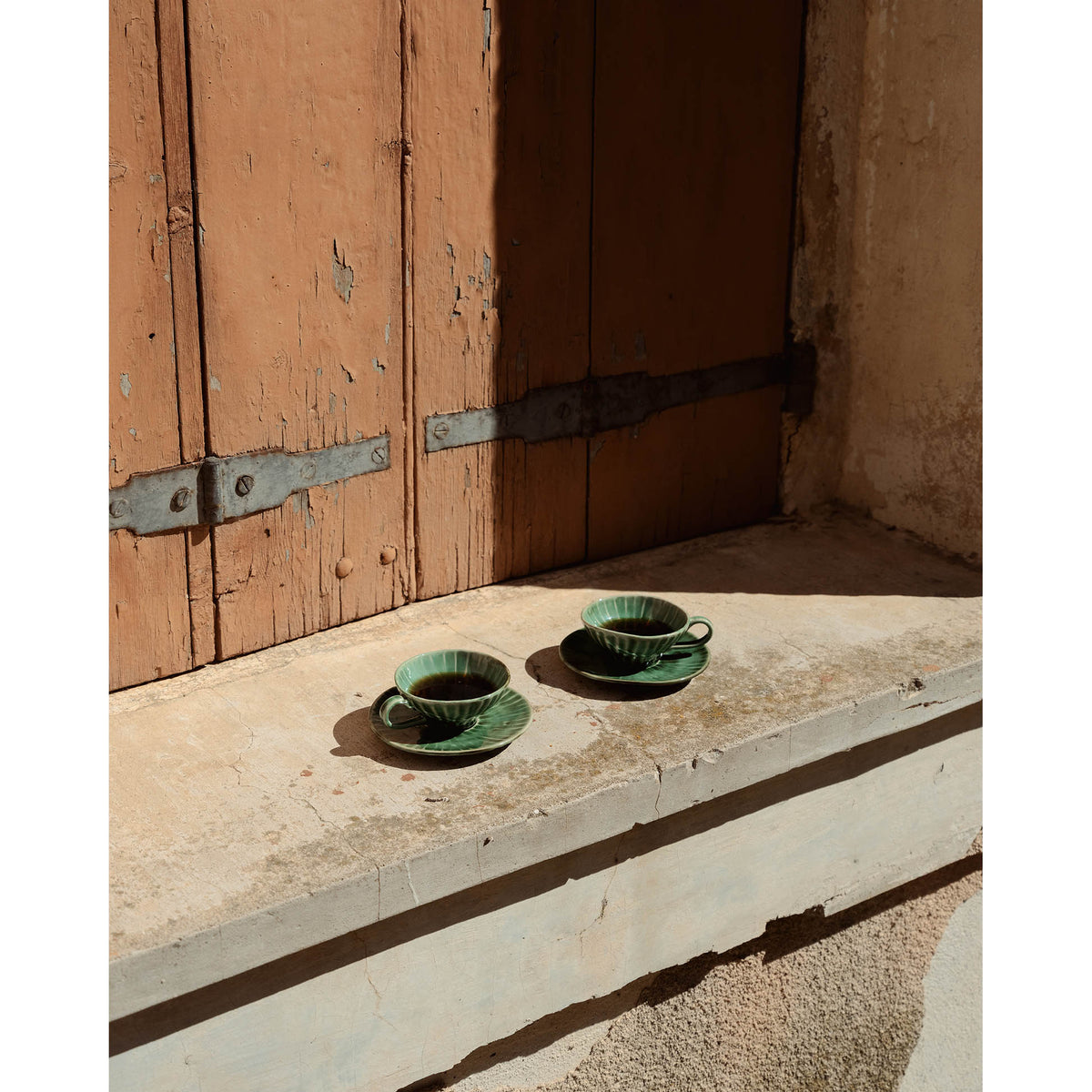 Verde Lanza Green Cappuccino Cup Set of 4