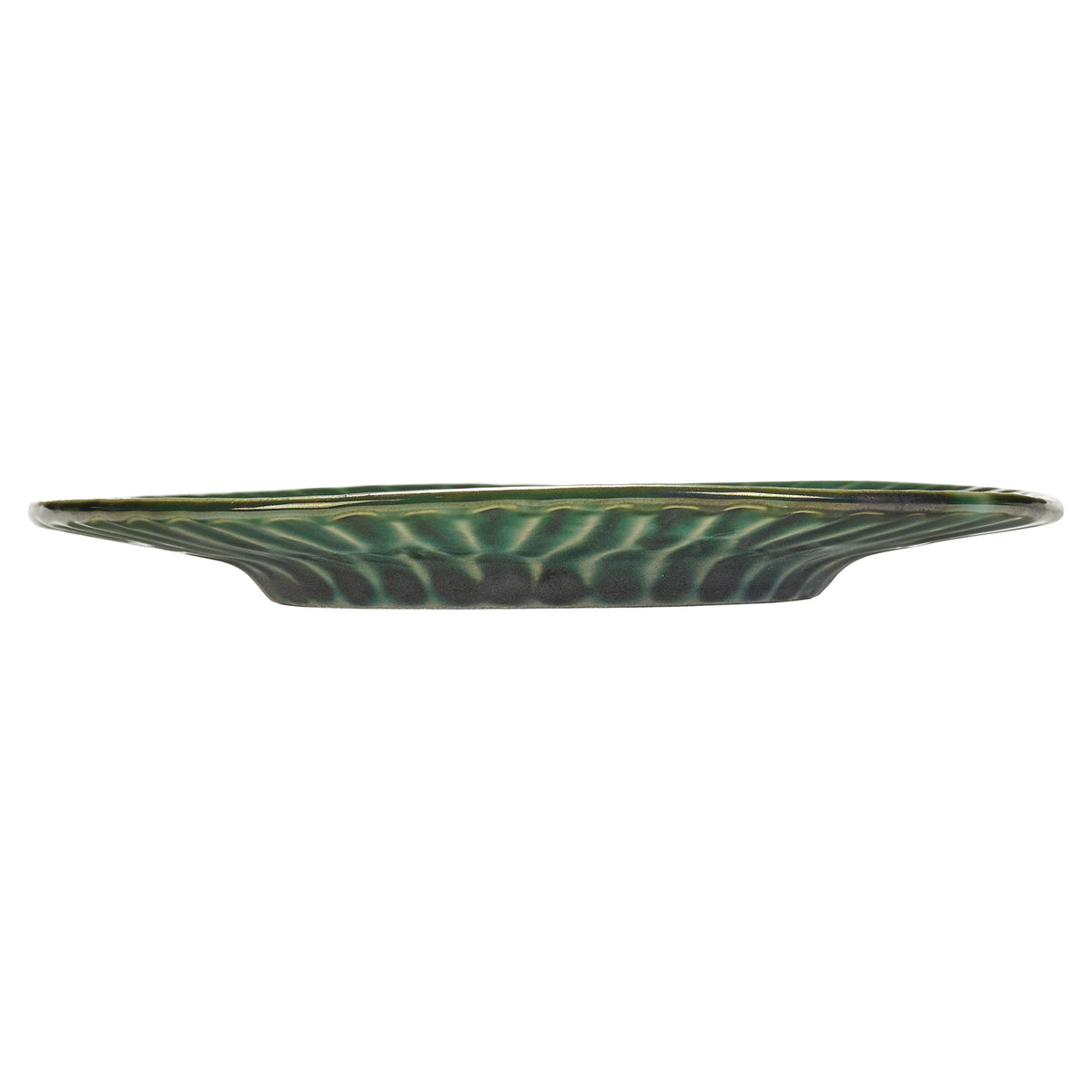 Verde Lanza Green Cappuccino Saucer Set of 4