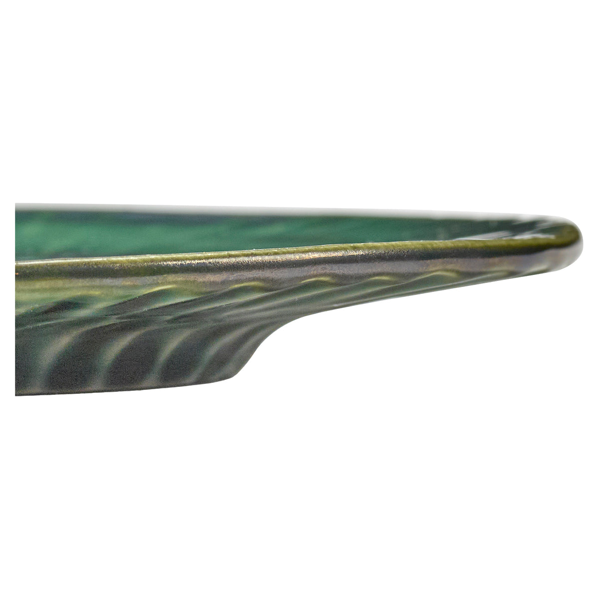 Verde Lanza Green Cappuccino Saucer Set of 4