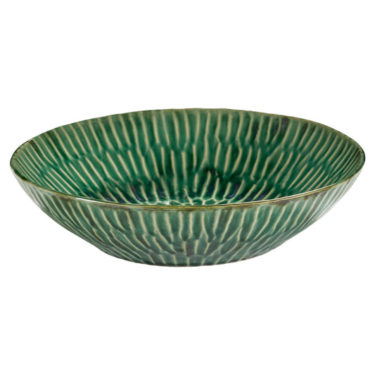 Verde Lanza Green Serving Plate Set of 4 - Large