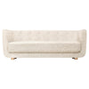 Off White Sheepskin, Natural Oak