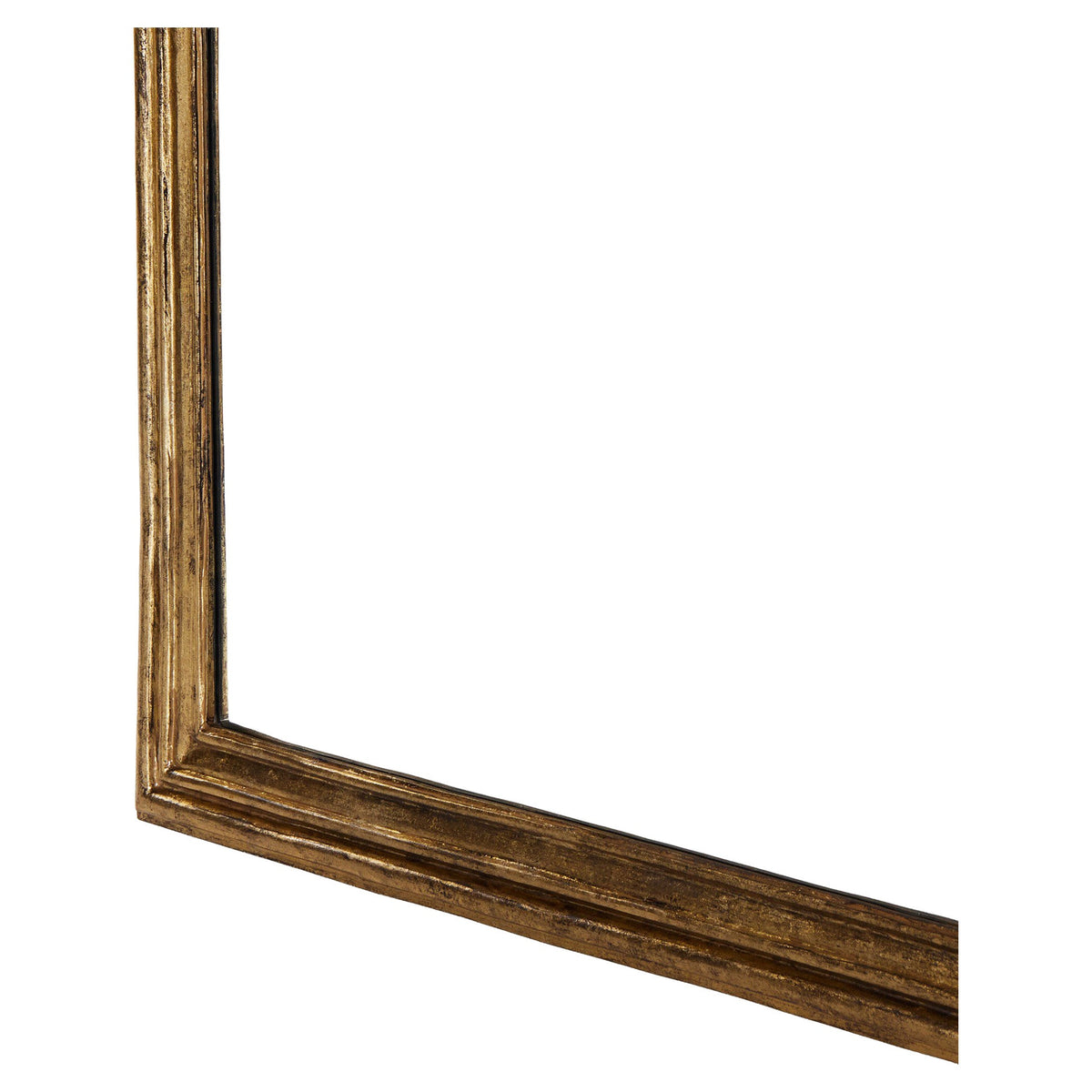 Vintage Louis Floor Mirror - Antiqued Gold Leaf