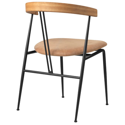 Violin Seat Upholstered Dining Chair