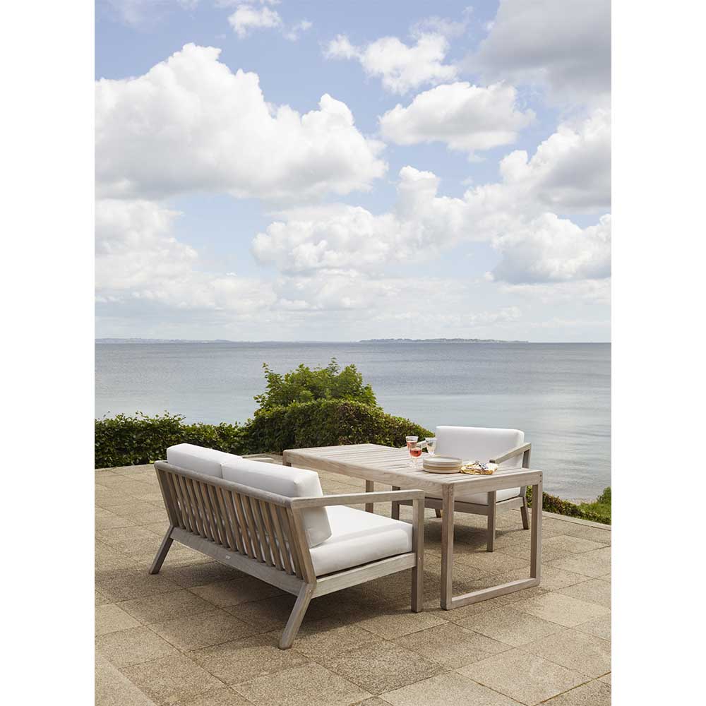 Virkelyst Outdoor Lounge Chair - Golden Yellow Stripe