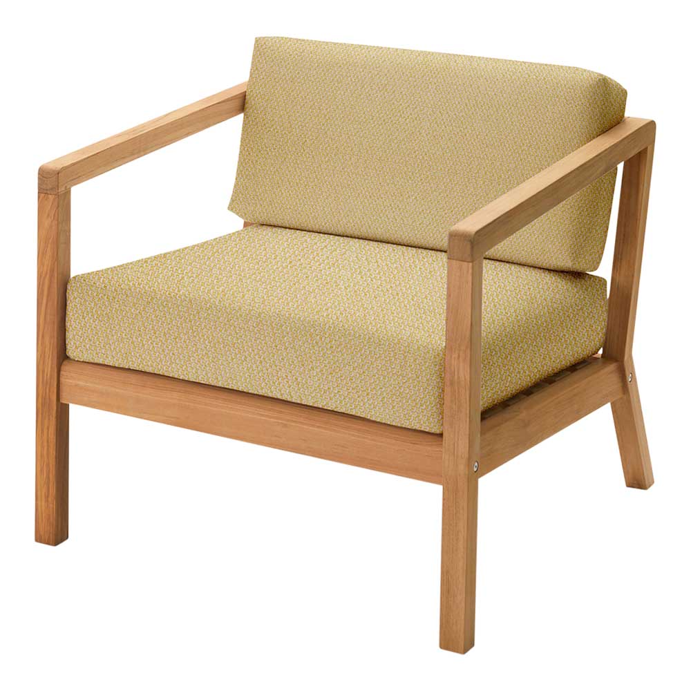 Virkelyst Outdoor Lounge Chair - Honey Yellow