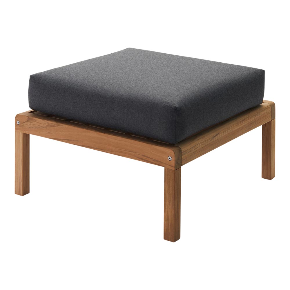 Virkelyst Outdoor Pouf - Charcoal