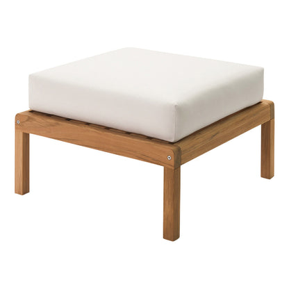 Virkelyst Outdoor Pouf - White