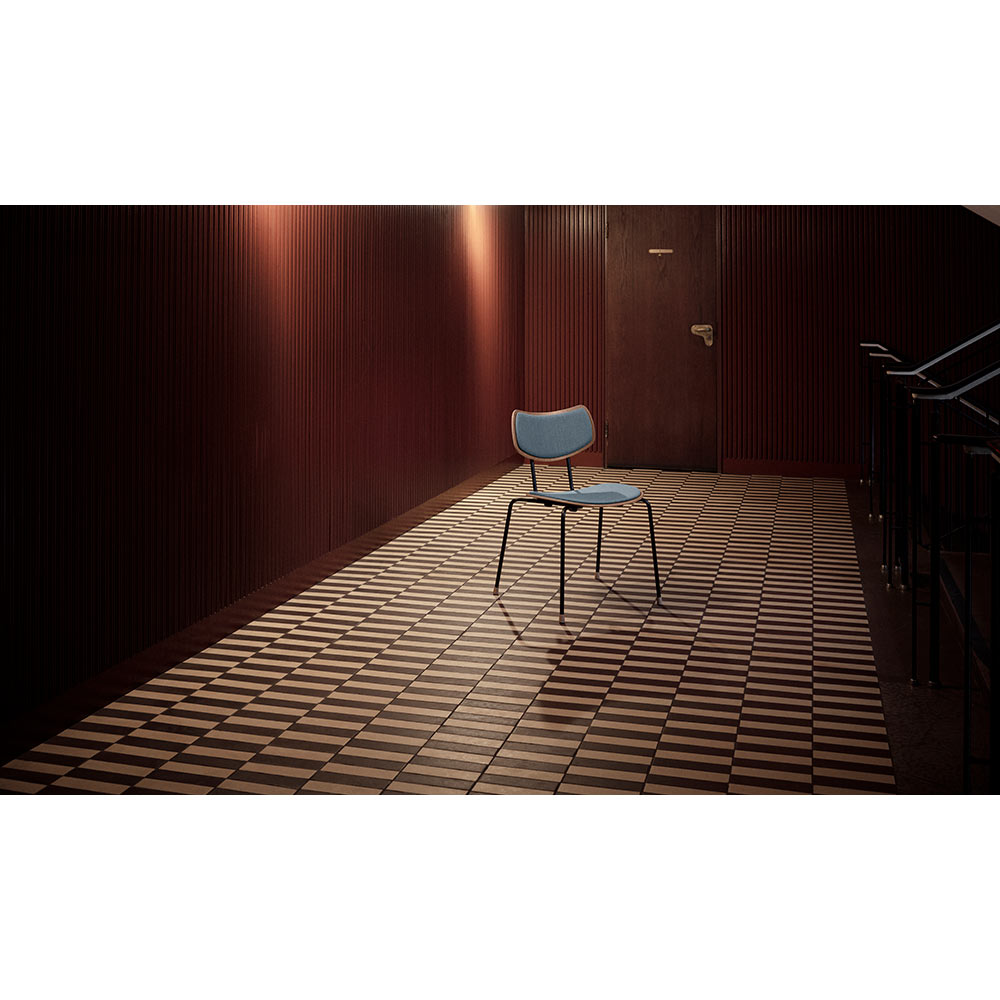 VLA26P Vega Dining Chair - Front Upholstered