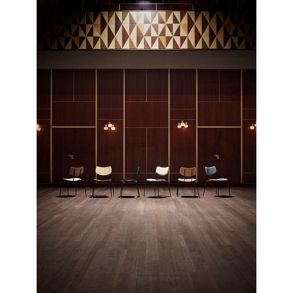 VLA26P Vega Dining Chair - Front Upholstered