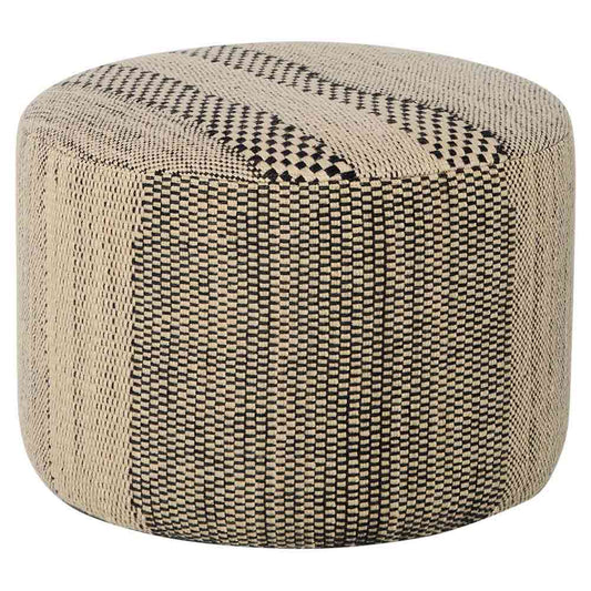 Wabisabi Pouf - Medium, Bone