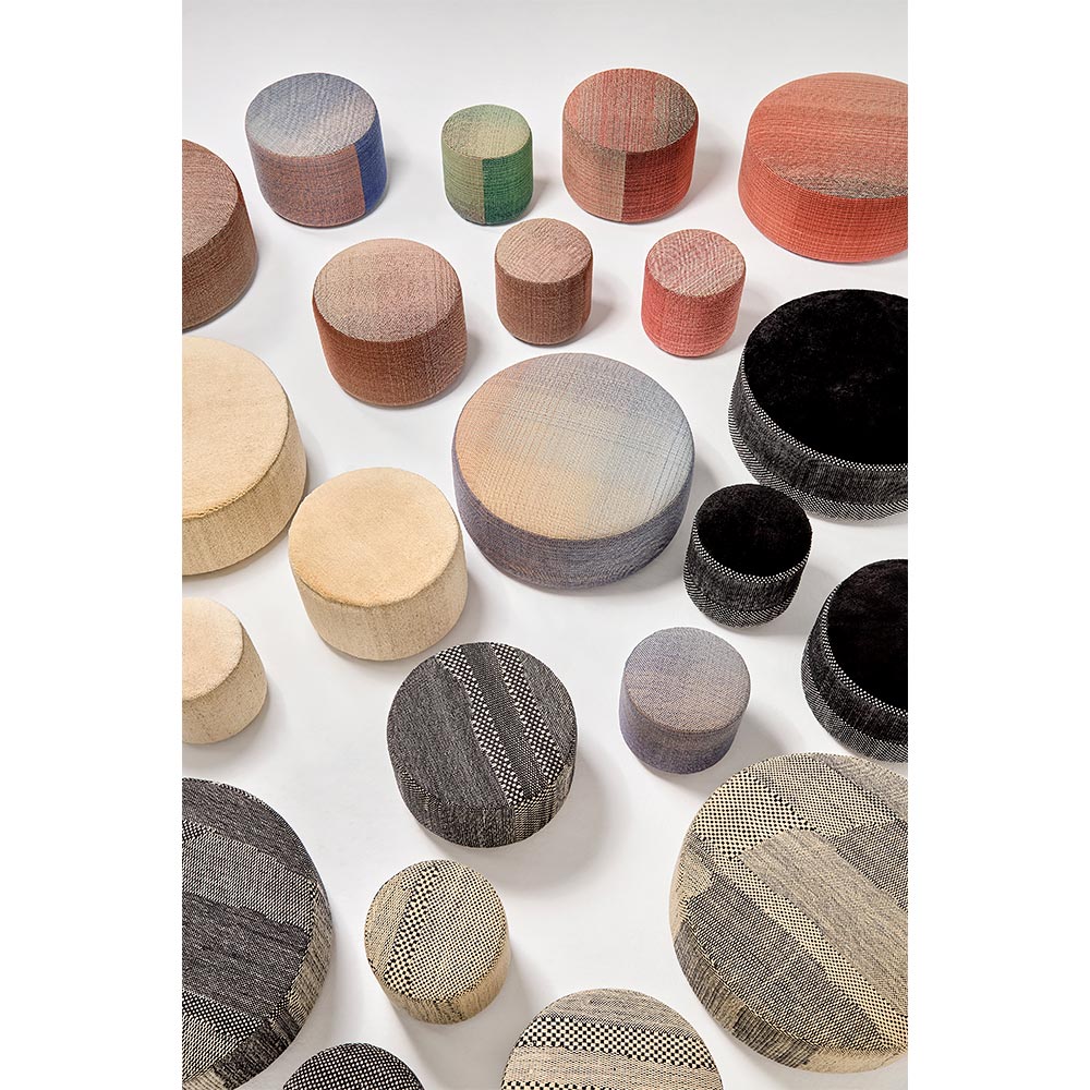 Wabisabi Pouf - Medium, Bone