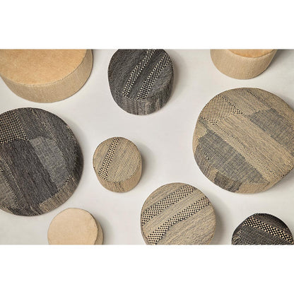 Wabisabi Pouf - Medium, Bone