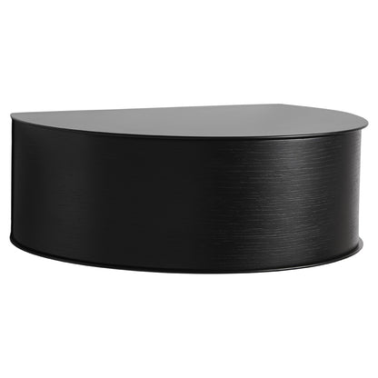 Wallie Wall Drawer - Black Painted Oak