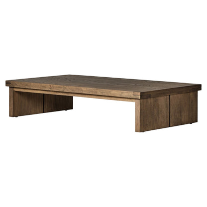 Warby Coffee Table - Worn Oak Veneer