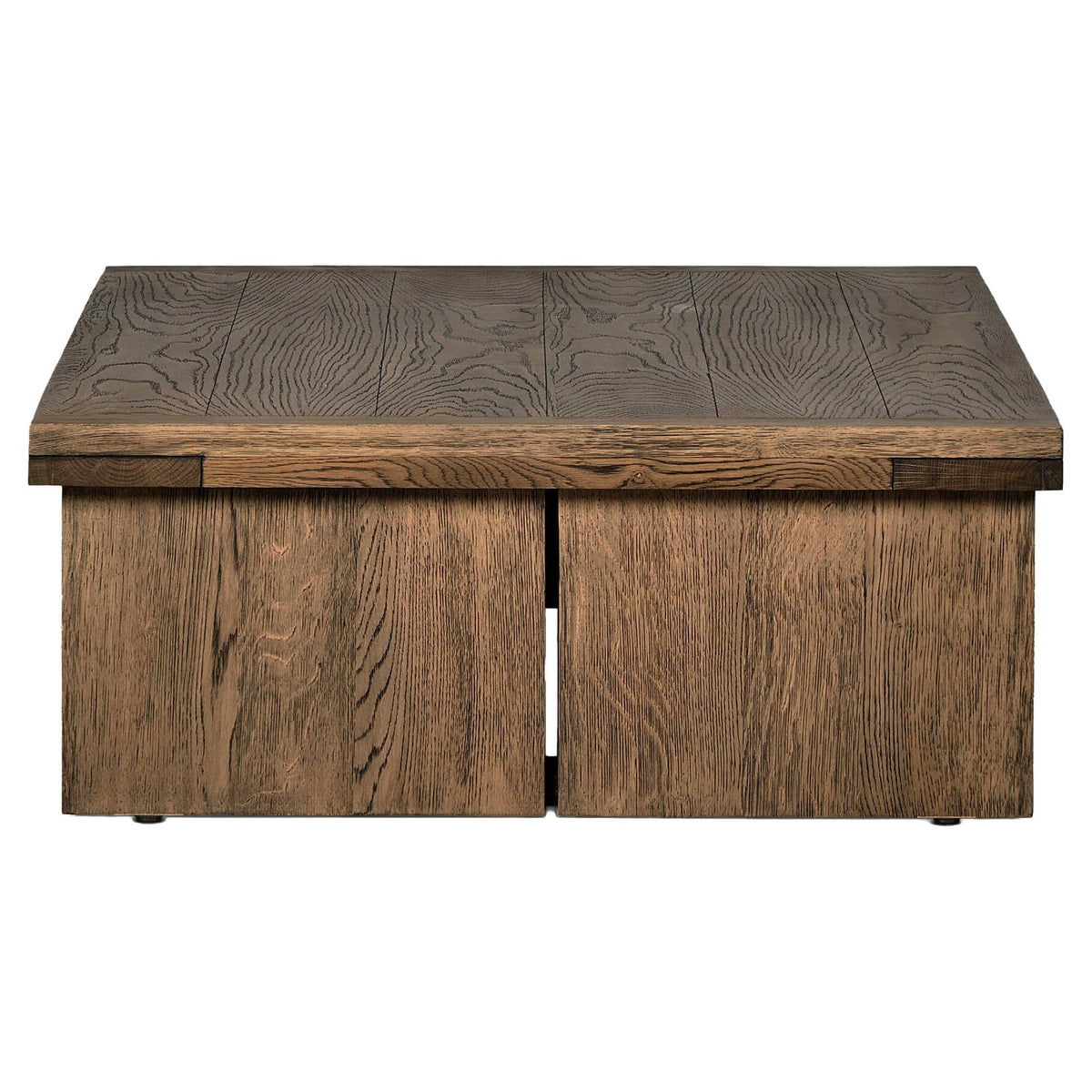 Warby Coffee Table - Worn Oak Veneer