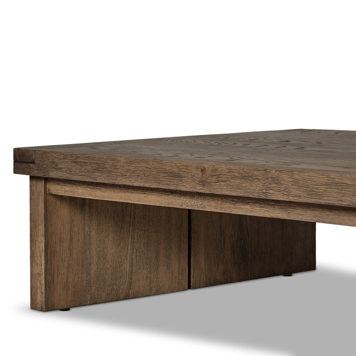 Warby Coffee Table - Worn Oak Veneer