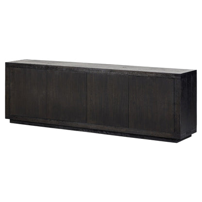 Warby Sideboard - Worn Black Oak