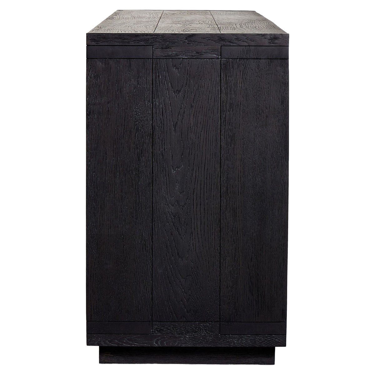 Warby Sideboard - Worn Black Oak