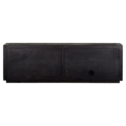 Warby Sideboard - Worn Black Oak