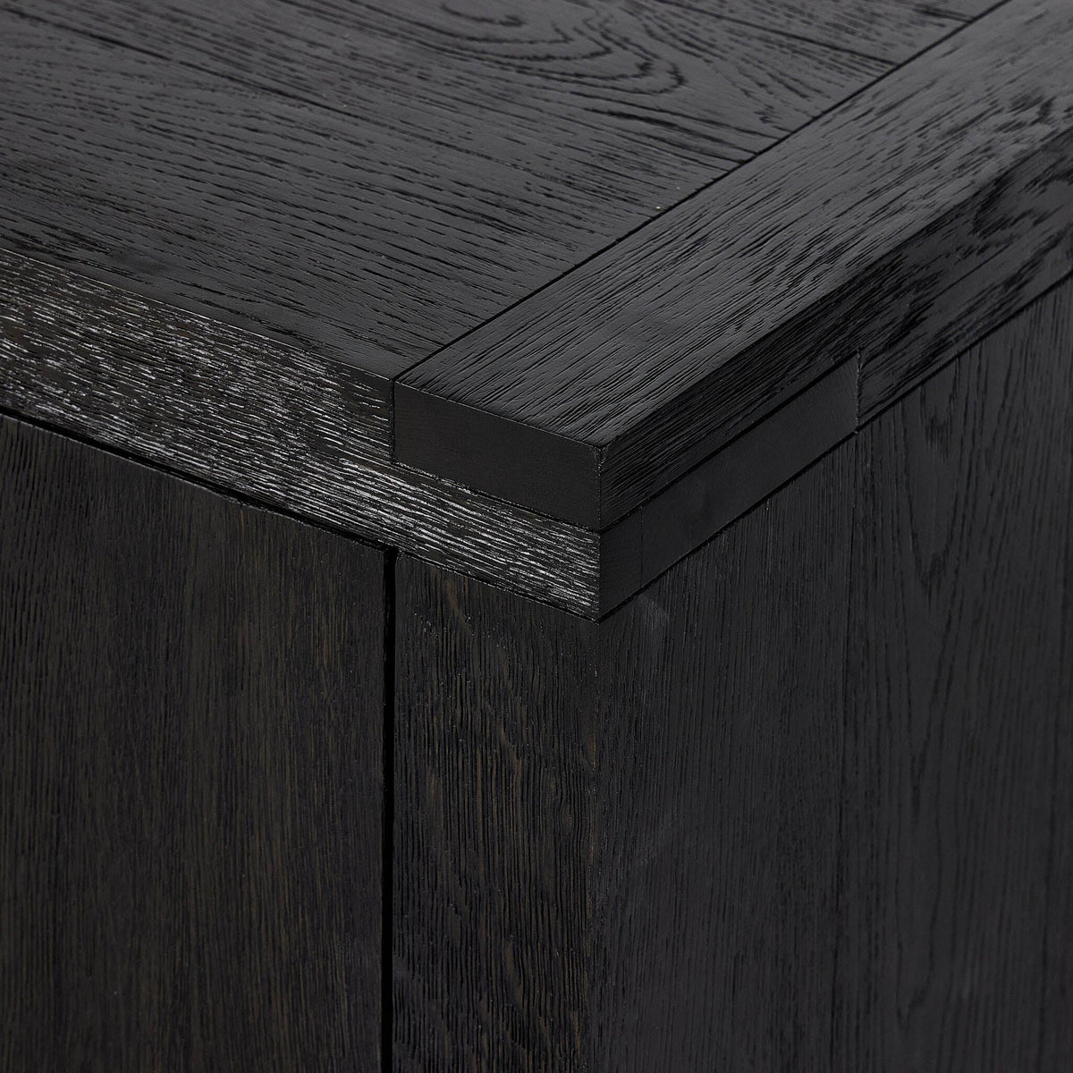 Warby Sideboard - Worn Black Oak