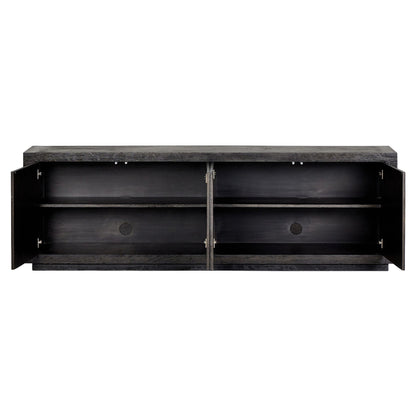Warby Sideboard - Worn Black Oak