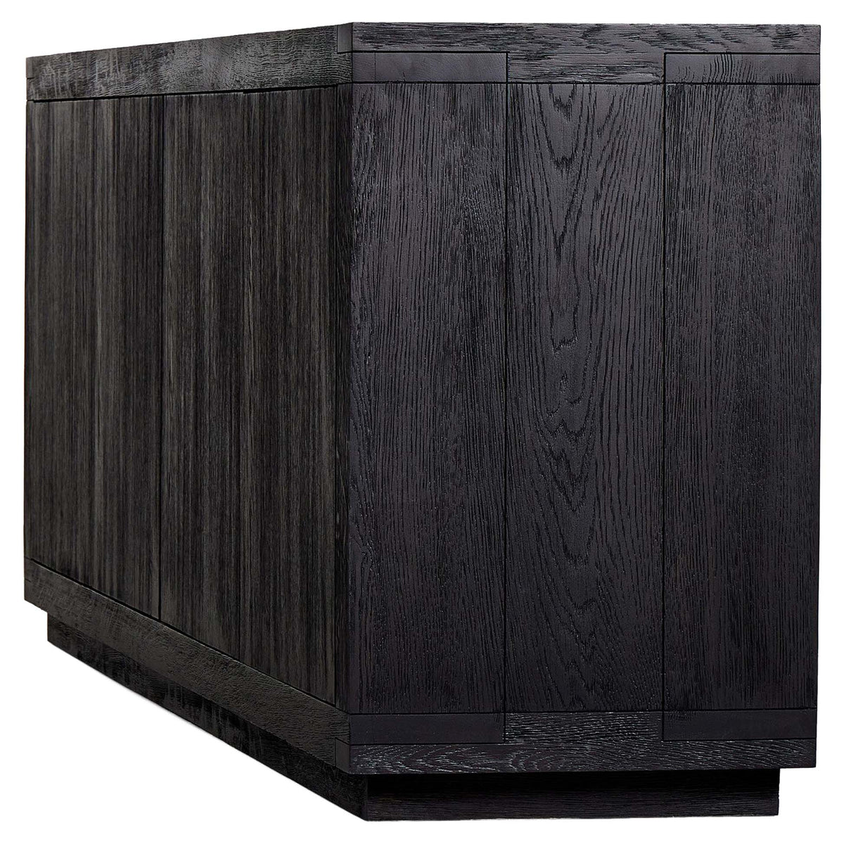 Warby Sideboard - Worn Black Oak