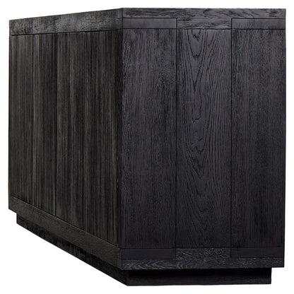 Warby Sideboard - Worn Black Oak