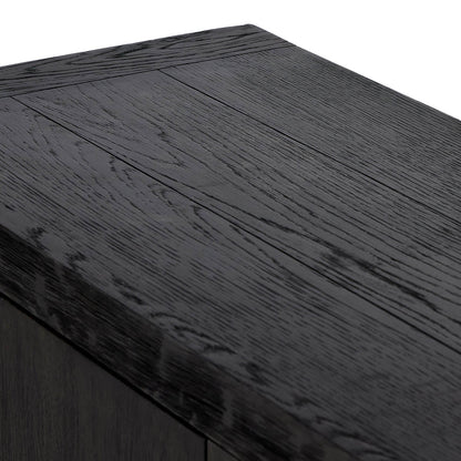 Warby Sideboard - Worn Black Oak