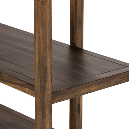 Waylon Double Bookshelf - Harvest Brown