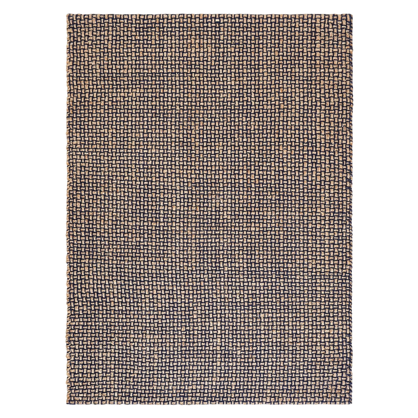 Weave Rug - Blue, Natural