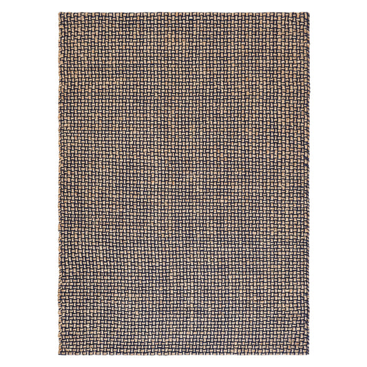 Weave Rug - Blue, Natural