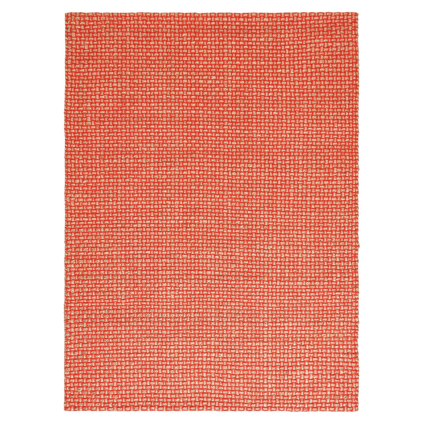 Weave Rug - Orange, Natural
