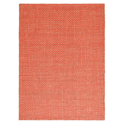 Weave Rug - Orange, Natural