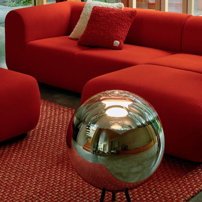 Weave Rug - Orange, Natural
