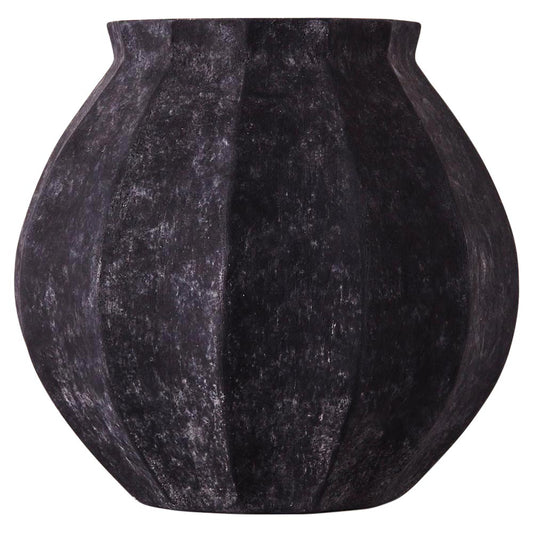 Wedges Vase - Black
