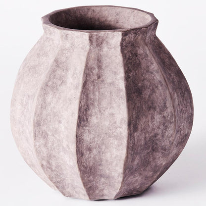 Wedges Vase - Gray