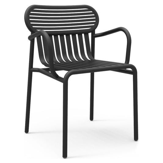 Week-End Bridge Armchair Set Of 2 - Black