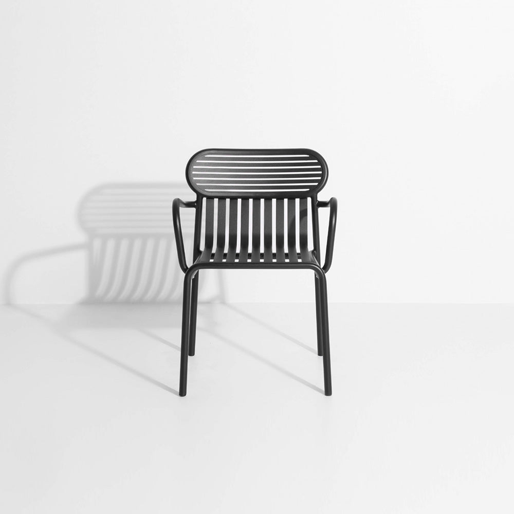 Week-End Bridge Armchair Set Of 2 - Black